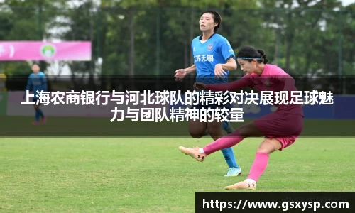 上海农商银行与河北球队的精彩对决展现足球魅力与团队精神的较量